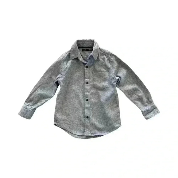 Next Long Sleeve Snap Front Shirt Size 4 - Picture 1 of 4